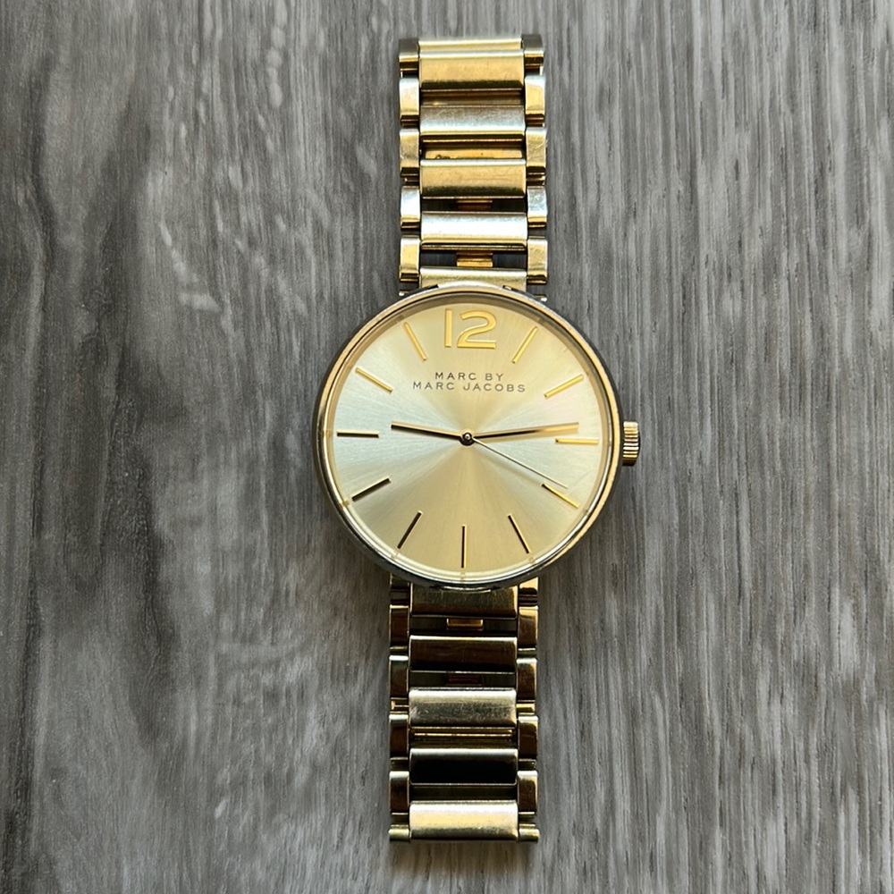 Marc Jacobs Gold Peggy Watch